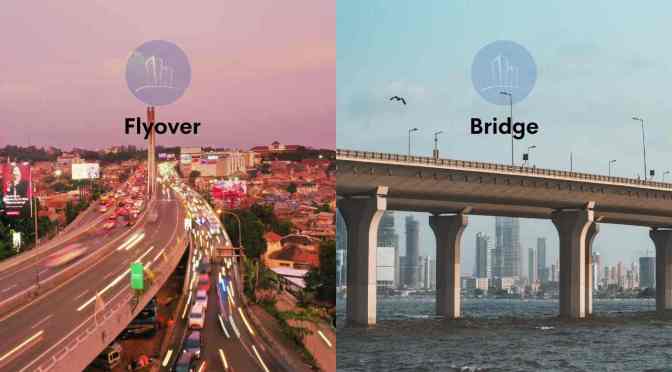 Flyovers and bridges : Features and difference